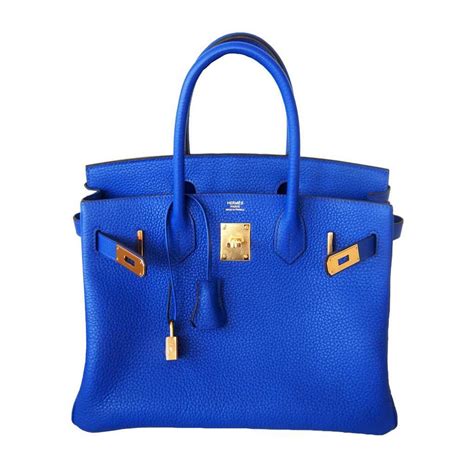 hermes birkin blue electric 30|blue hermes bags uk.